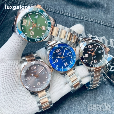 Мъжки часовник LONGINES HydroConquest с автоматичен механизъм, снимка 4 - Мъжки - 51799456