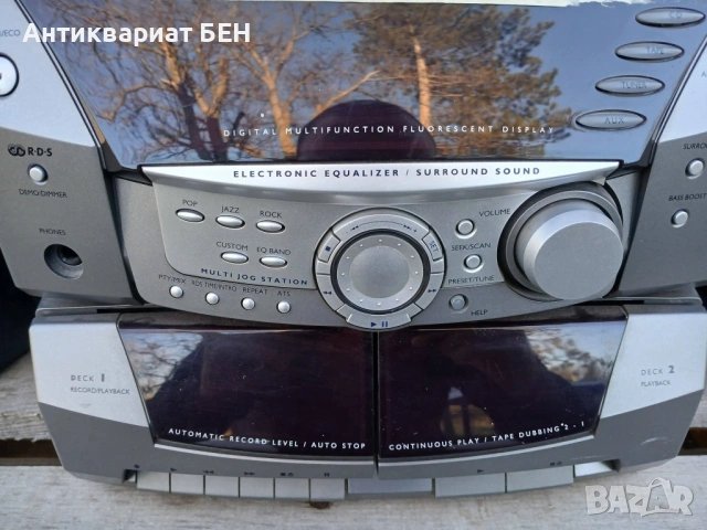 THOMSON система – 5 CD changer + AUX + оригинални колони., снимка 9 - Аудиосистеми - 54152336