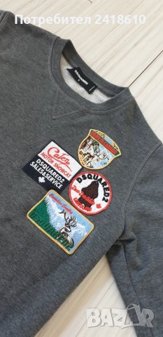 DSQUARED2 Cotton Made in Italy Mens Size S ОРИГИНАЛ! Мъжка Памучна Блуза!