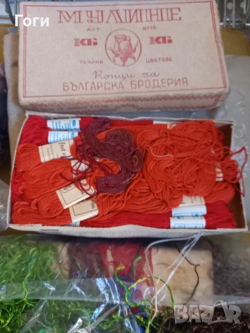 Конци за бродерия чисто нови , снимка 3 - Гоблени - 53112332