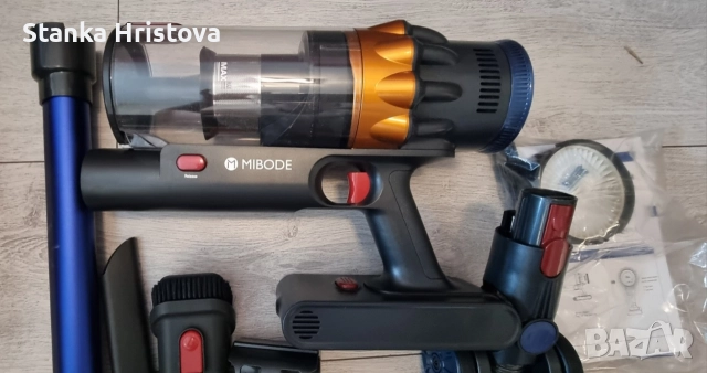 Акумулаторна прахосмукачка MIBODE V28. , снимка 3 - Прахосмукачки - 52847641