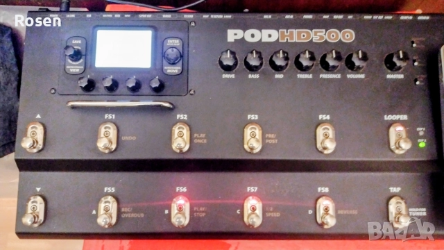 Продавам:Line6 HD pod 500 мулти ефект китарен процесор.