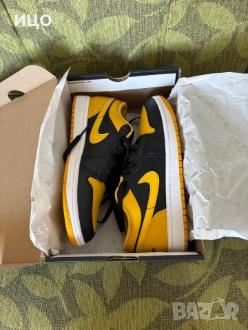 Нови мъжки обувки AIR JORDAN 1 LOW, снимка 15 - Спортни обувки - 51784970