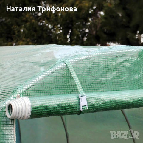 Резервно покривало за оранжерия 3x2x2м – Армирано UV , с цип и прозорци (без рамка), снимка 11 - Оранжерии - 54087480