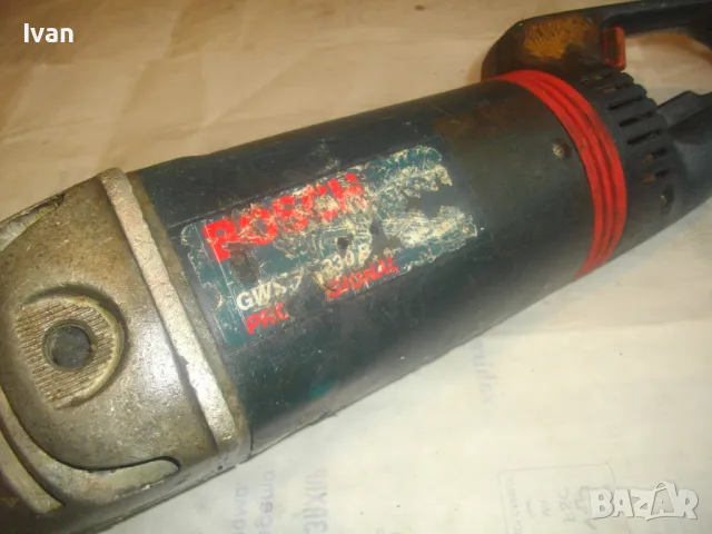 ЗА ЧАСТИ ЗА РЕМОНТ ГОЛЯМ ЕЛ. ЪГЛОШЛАЙФ BOSCH GWS 21-230 HV PROFESSIONAL 2100 ВАТА/ДИСК Ф230мм, снимка 4 - Други инструменти - 49730701