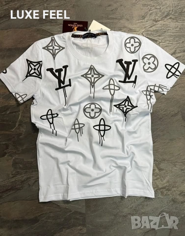 Louis Vuitton 🔹Мъжки Тениски , снимка 2 - Тениски - 53692150