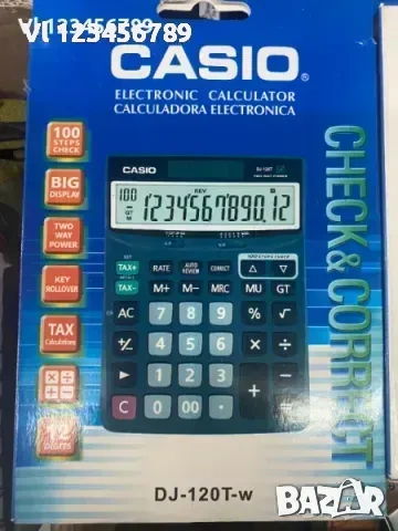 Калкулатор DJ 120 CASIO 
