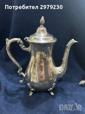 Посребрени съдове , снимка 11 - Антикварни и старинни предмети - 53586928