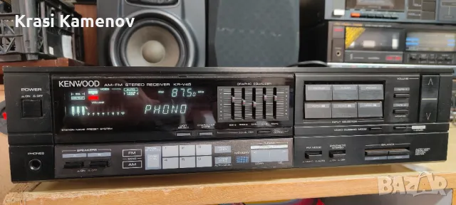 Receiver Kenwood KR-V45 с еквалайзер, снимка 6 - Ресийвъри, усилватели, смесителни пултове - 49930649