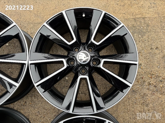 4 броя алуминиеви джанти за Skoda Octavia,Yeti,Karoq 17, снимка 10 - Гуми и джанти - 53381294