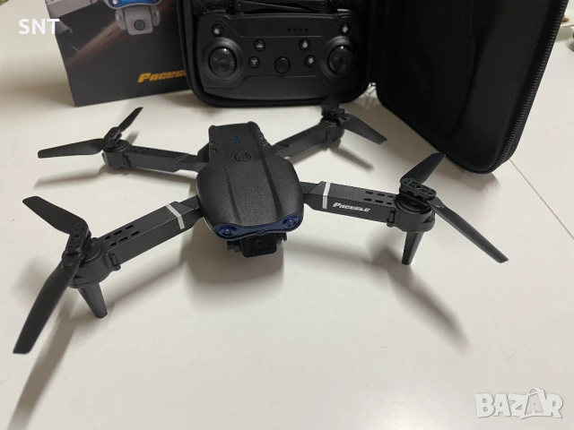 Дрон с двойна камера E99, снимка 5 - Дронове и аксесоари - 51418318