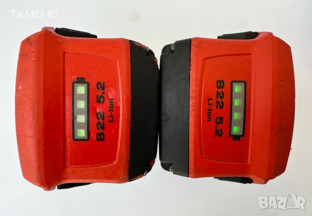 Hilti TE 6-A22 AVR - Акумулаторен безчетков перфоратор 2x22V 5.2Ah, снимка 6 - Други инструменти - 46408938