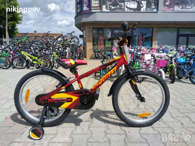 SPRINT Велосипед 20" CASPER червен