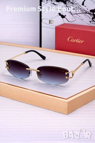 Очила + висок клас калъф + на марката кутия + сертификат + кърпичка Ray ban celine miu miu cartier, снимка 12 - Слънчеви и диоптрични очила - 53934736