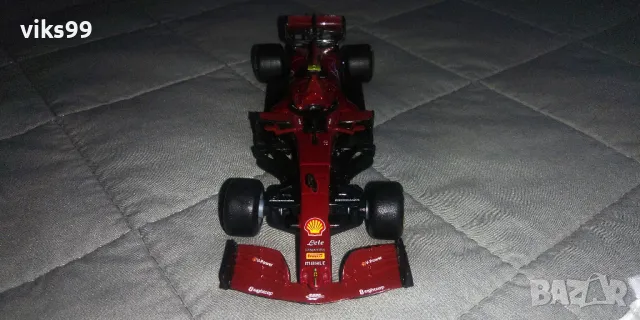 Bburago Ferrari SF1000 1:41 Shell Racing Bluetooth , снимка 6 - Колекции - 46955234