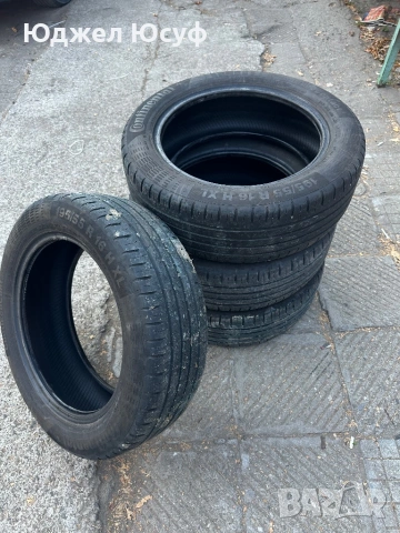Continental 195/55 R16, снимка 2 - Гуми и джанти - 53814503