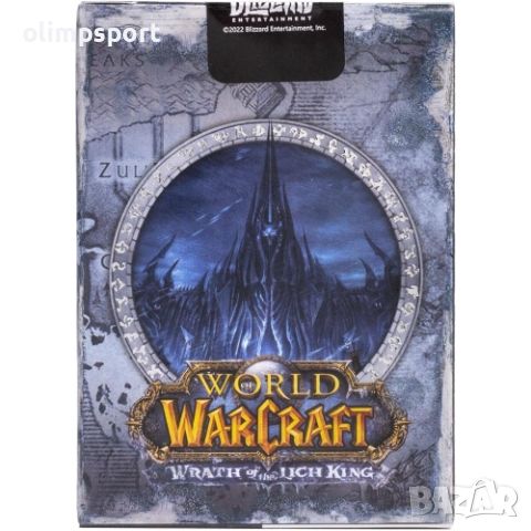 карти за игра BICYCLE WORLD OF WARCRAFT WRATH OF THE LICH KING  нови , снимка 2 - Карти за игра - 46704512