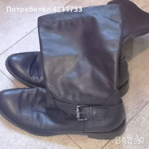 маркови дамски кожени ботуши 39 НОВО