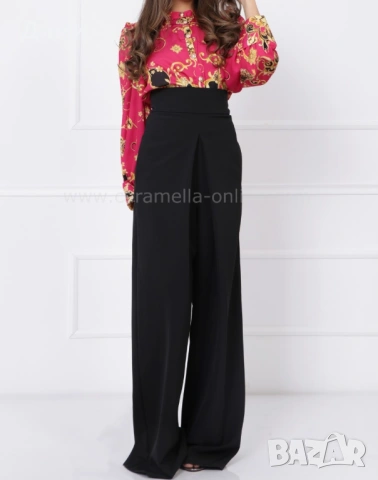 Широк панталон размер S, снимка 2 - Панталони - 53986181