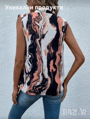 Дамска риза без ръкав, снимка 2 - Ризи - 52826986