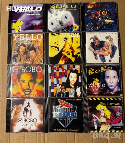 Yello - DJ Bobo - Captain Jack 