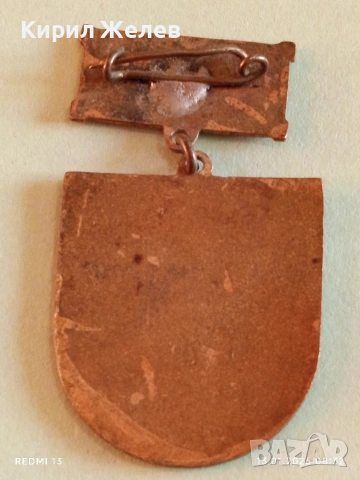 Знак 9-ти конгрес на БКП За трудови успехи с емайл за КОЛЕКЦИЯ 52808, снимка 11 - Антикварни и старинни предмети - 53081078