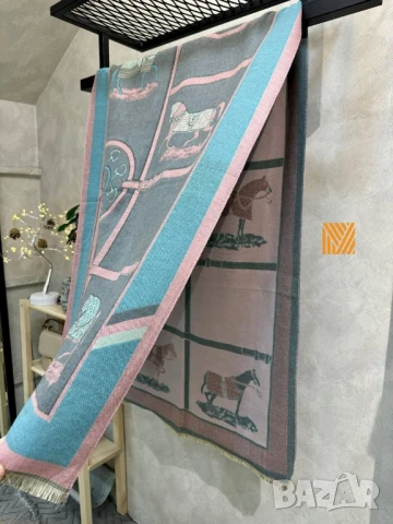 кашмирен шал , снимка 2 - Шалове - 50731569