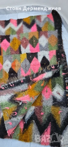 Старинен български козеник, снимка 4 - Килими - 50567825