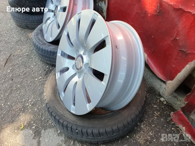 Джанти Мерцедес 5х112x6J16 EТ36, снимка 3 - Гуми и джанти - 50201001