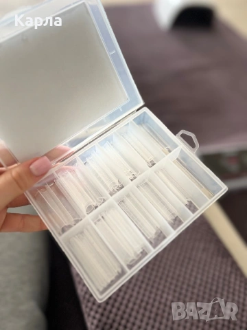 Пластмасови фирми за нокти, снимка 2 - Продукти за маникюр - 53401873