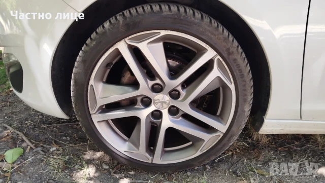 Гуми с джанти пежо 18ки, снимка 5 - Гуми и джанти - 51156609