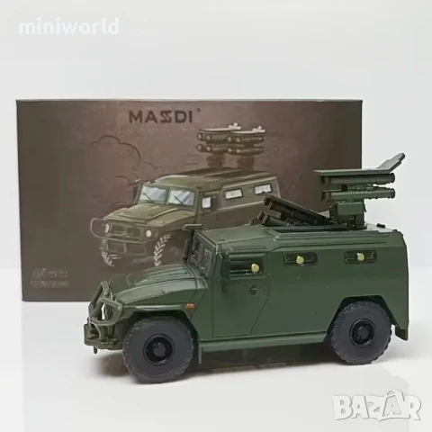ГАЗ 233036 ”Тигр” - мащаб 1:64 на LCD Models моделът е нов в кутия, снимка 6 - Колекции - 50504683