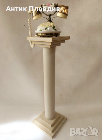 Декоративен винтидж телефон, снимка 3 - Декорация за дома - 53722343