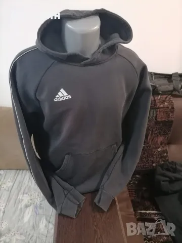 Суичър, худи Adidas, M, снимка 3 - Суичъри - 47469786