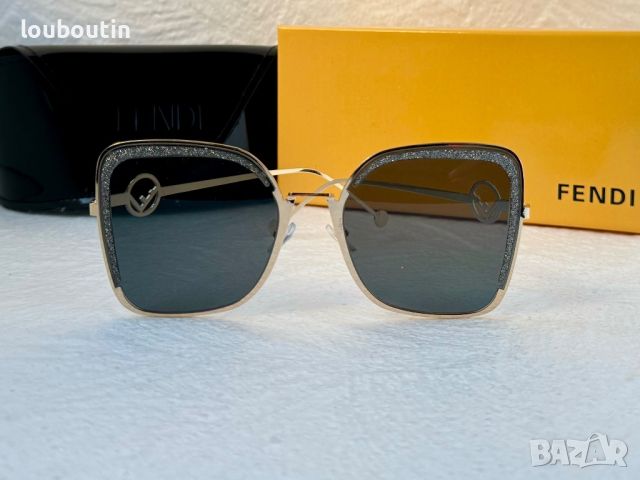 -30 % разпродажба Fendi дамски слънчеви очила квадратни, снимка 5 - Слънчеви и диоптрични очила - 45256022