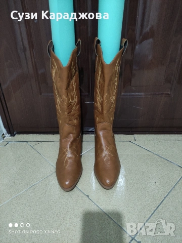 Дамски каубойски ботуши