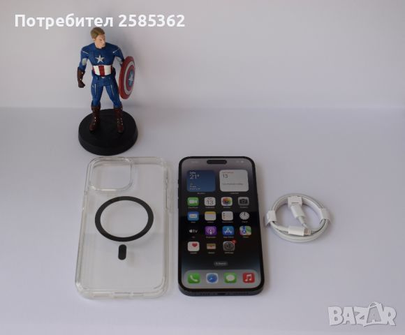 iPhone 14 Pro Space Black 256 Gb, снимка 1 - Apple iPhone - 45250432