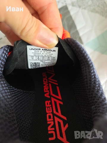 мъжки шпайкове за кека атлетика under armour, снимка 5 - Маратонки - 54237777