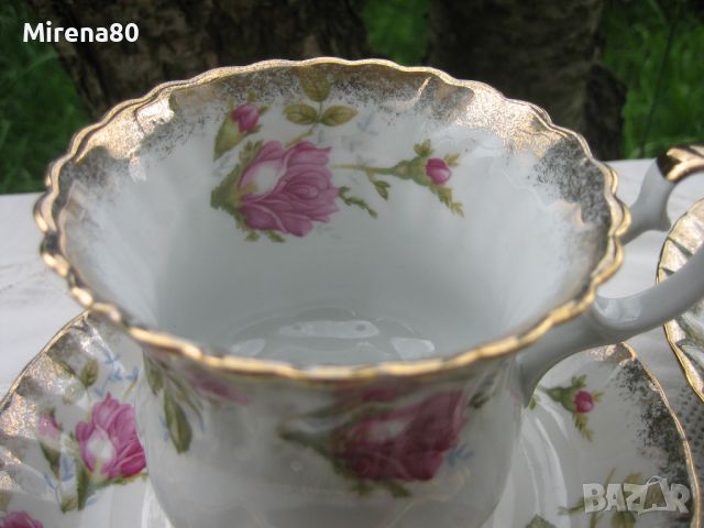 Троен полски сет за чай , снимка 4 - Чаши - 45586527
