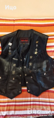 Голям рокерски елек 6ХL, снимка 4 - Аксесоари и консумативи - 50680901