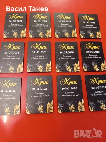 подаръци за гости магнити , снимка 7 - Подаръци за сватба - 53913974