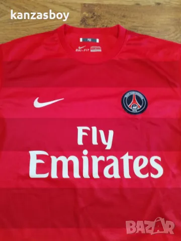 Nike Paris Saint Germain Fly Emirates - страхотна футболна тениска КАТО НОВА L, снимка 1 - Тениски - 49336703