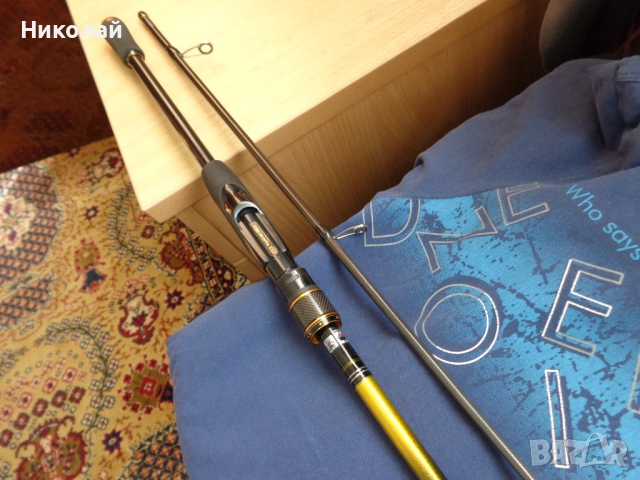 Спининг въдица Okinwa Jazz 2.40м,15-50г, снимка 5 - Въдици - 52108672