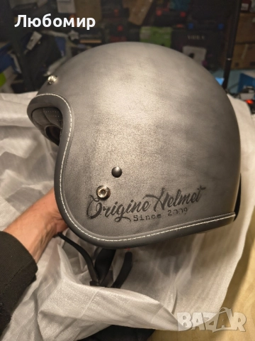 ORIGIN Каска за мотоциклет с отворено лице, джет, скутер, винтидж каска за скутер L 59-60 , снимка 9 - Аксесоари и консумативи - 52074881
