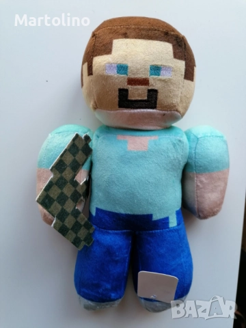 Нова плюшена играчка Майнкрафт вълк/куче, снимка 4 - Плюшени играчки - 52850751