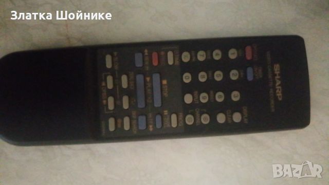 VHS Sharp видео рекордер почти ново, снимка 3 - Плейъри, домашно кино, прожектори - 45470032