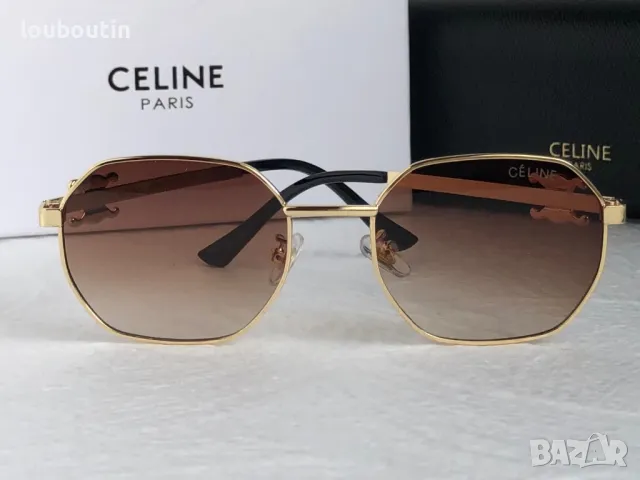 Celine 2024 дамски слънчеви очила осмоъгълни два цвята, снимка 8 - Слънчеви и диоптрични очила - 47163583