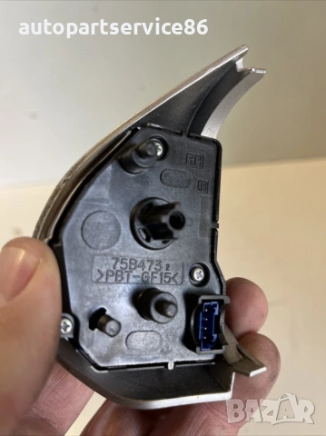 Превключвател на волана за Peugeot 4007 2.2 HDI (2009) 75B473, снимка 2 - Части - 53677649