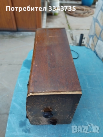 Старо дървено лампово радиоSABA VILLINGEN W II 1952г., снимка 4 - Антикварни и старинни предмети - 52369656