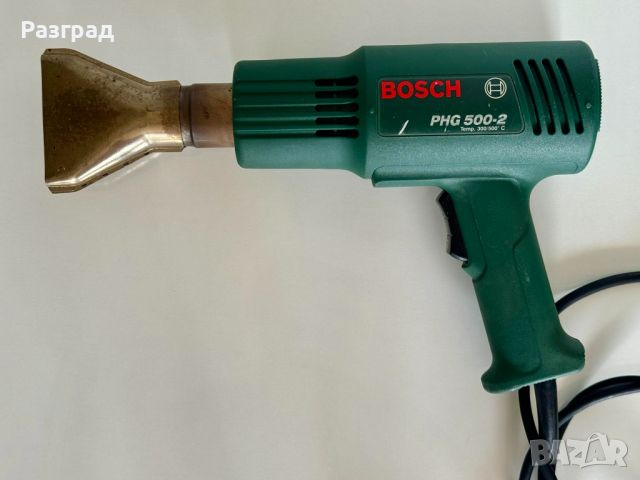 Пистолет за горещ въздух Bosch PHG 500-2, снимка 2 - Други инструменти - 46599817